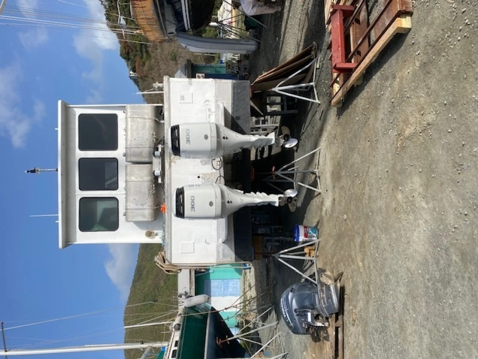 1985 Custom Aluminum Barge