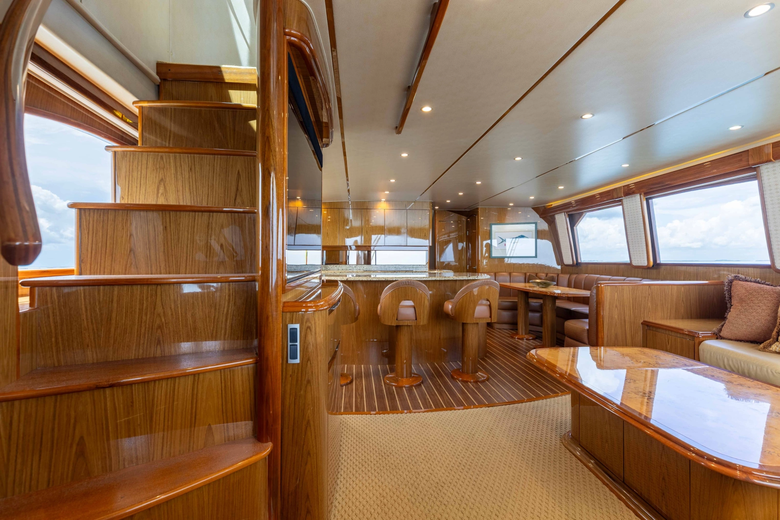 2012 Viking 76 Enclosed Bridge