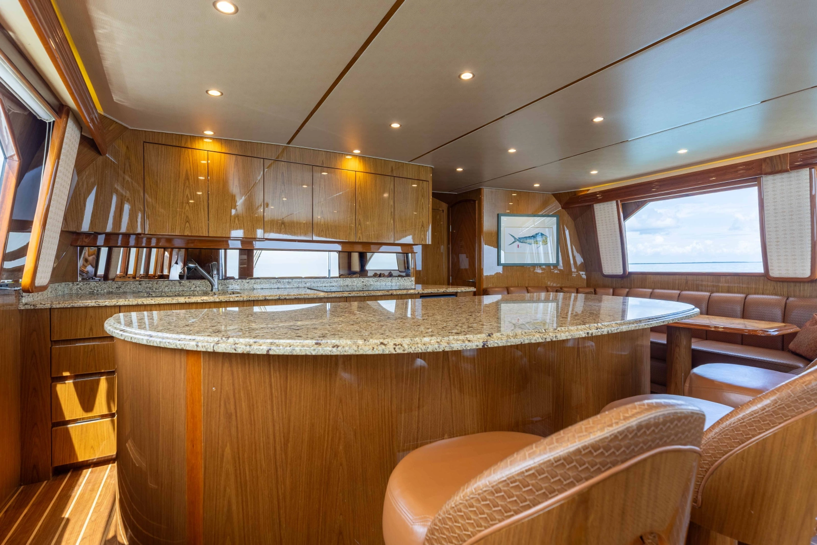 2012 Viking 76 Enclosed Bridge