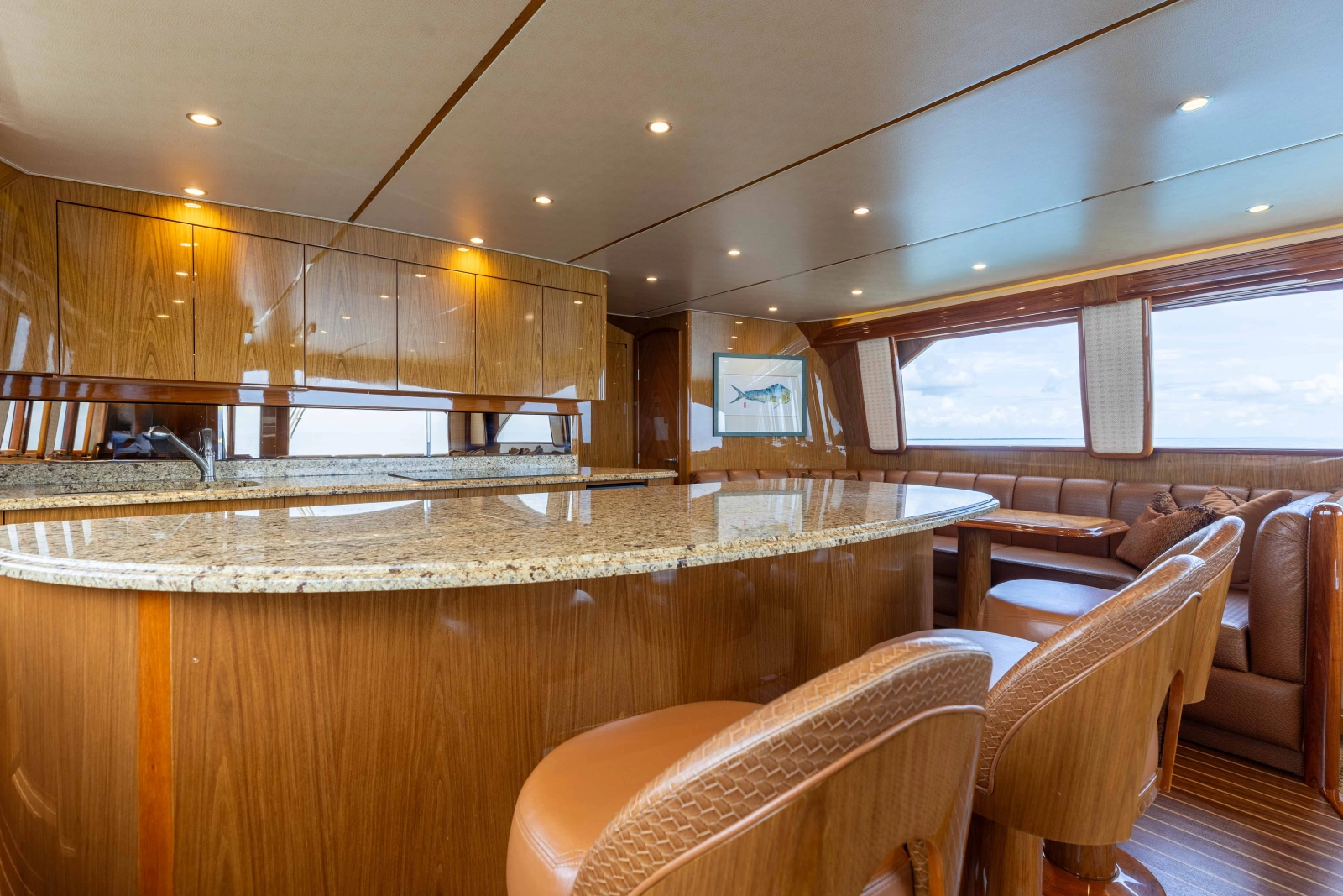 2012 Viking 76 Enclosed Bridge