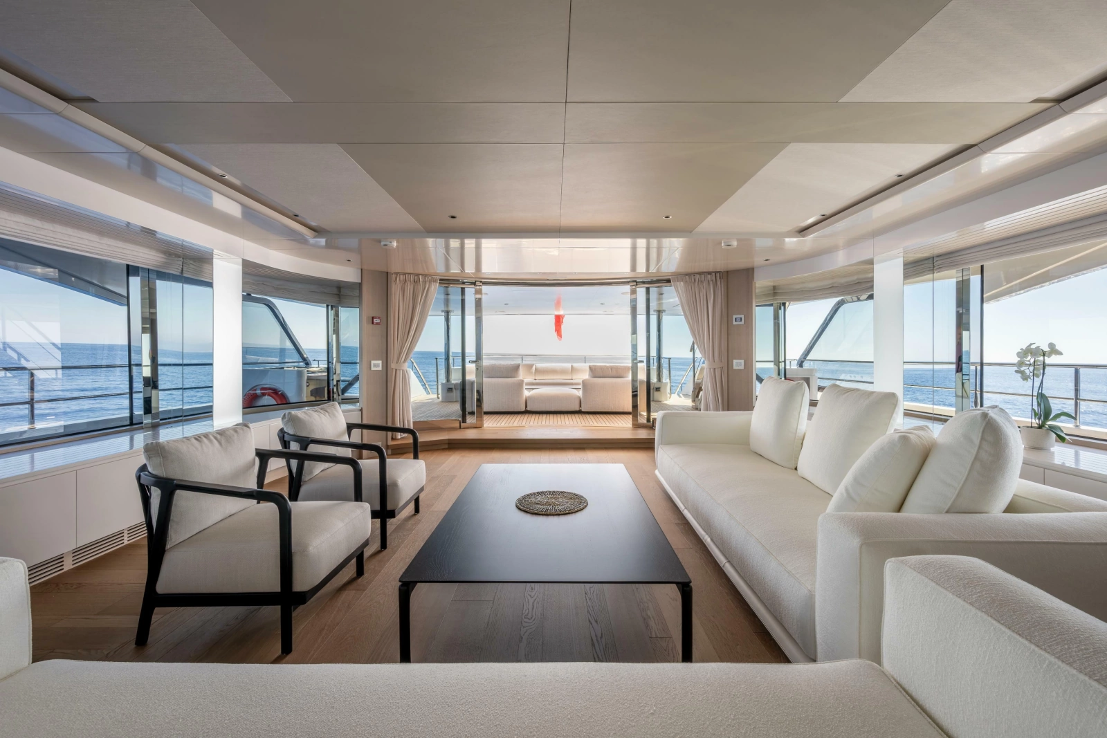 Main Salon Looking Aft