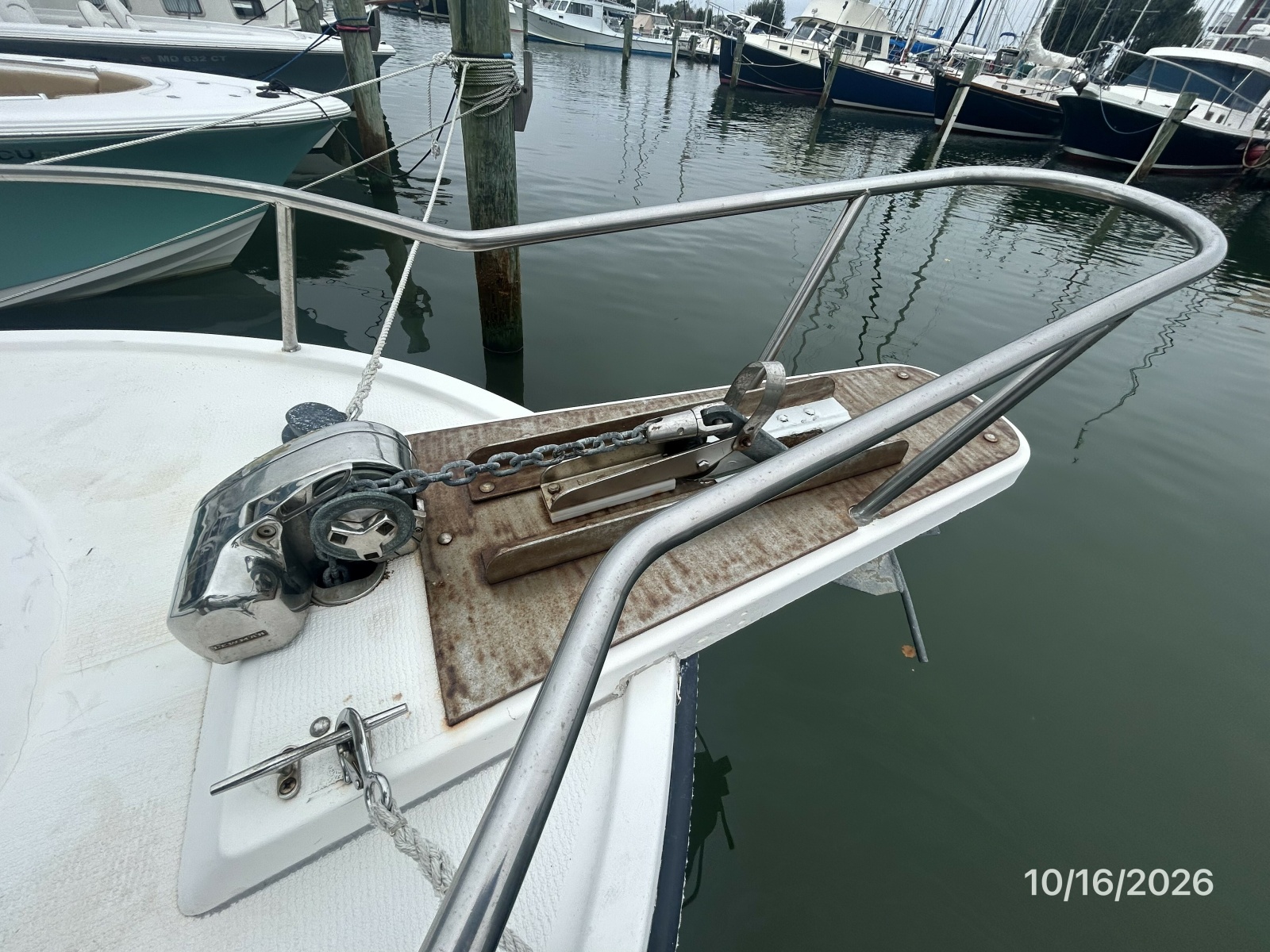 26' Shamrock anchor windlass2