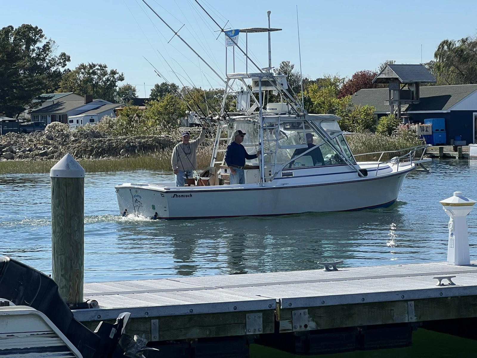 26' shamrock starboard aft profile1