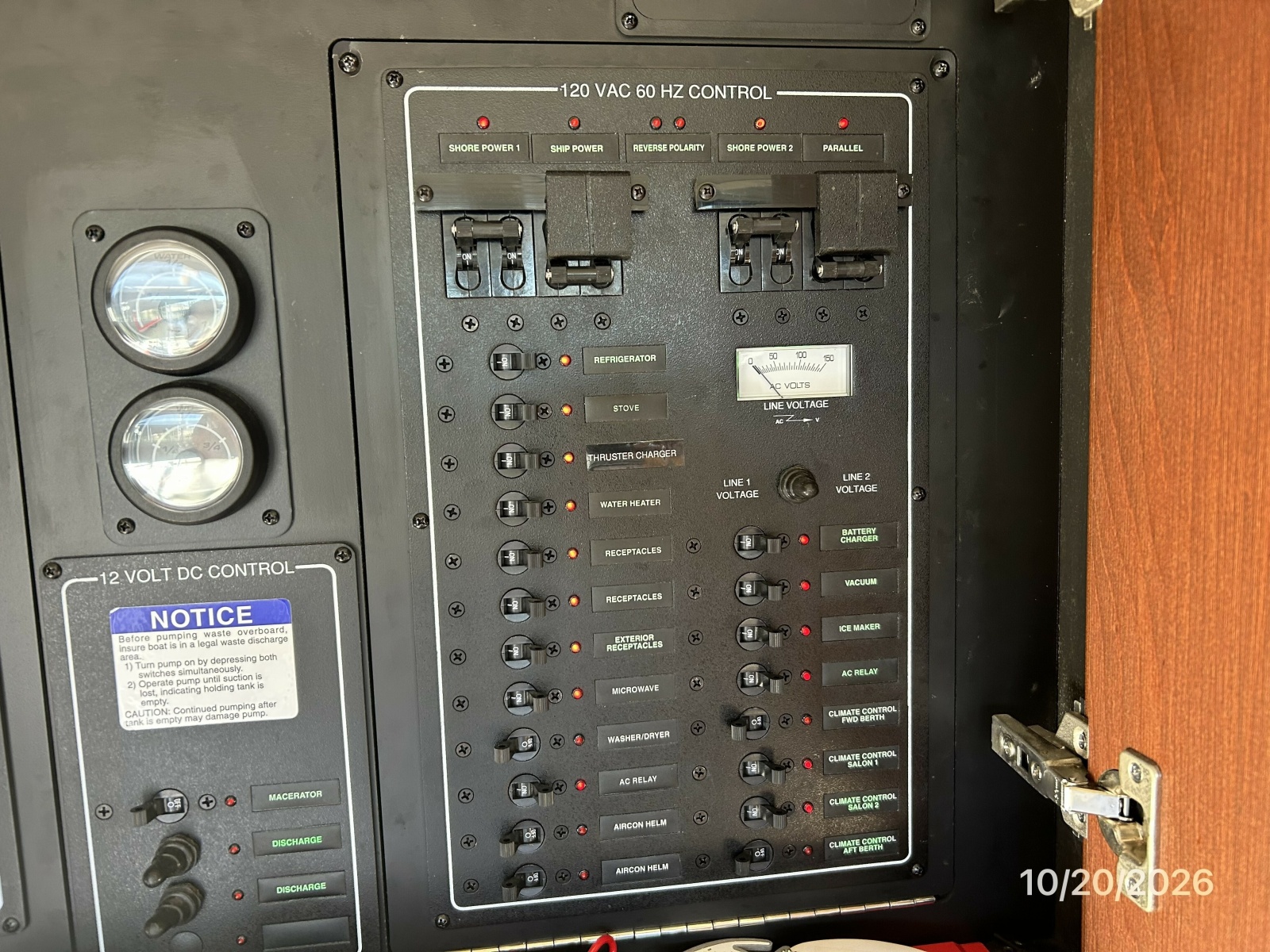 Meridian 441 electrical panel1