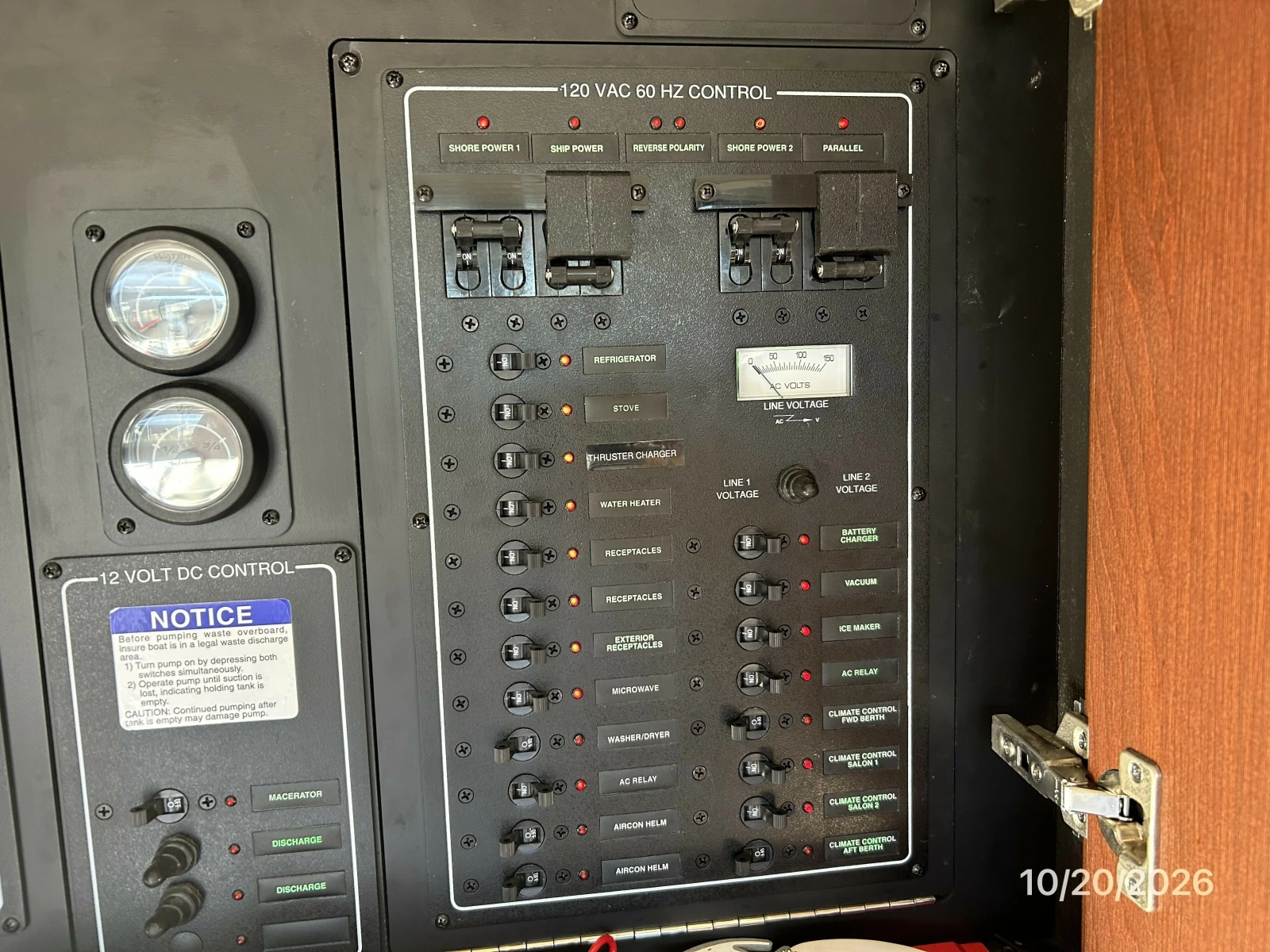 Meridian 441 electrical panel1