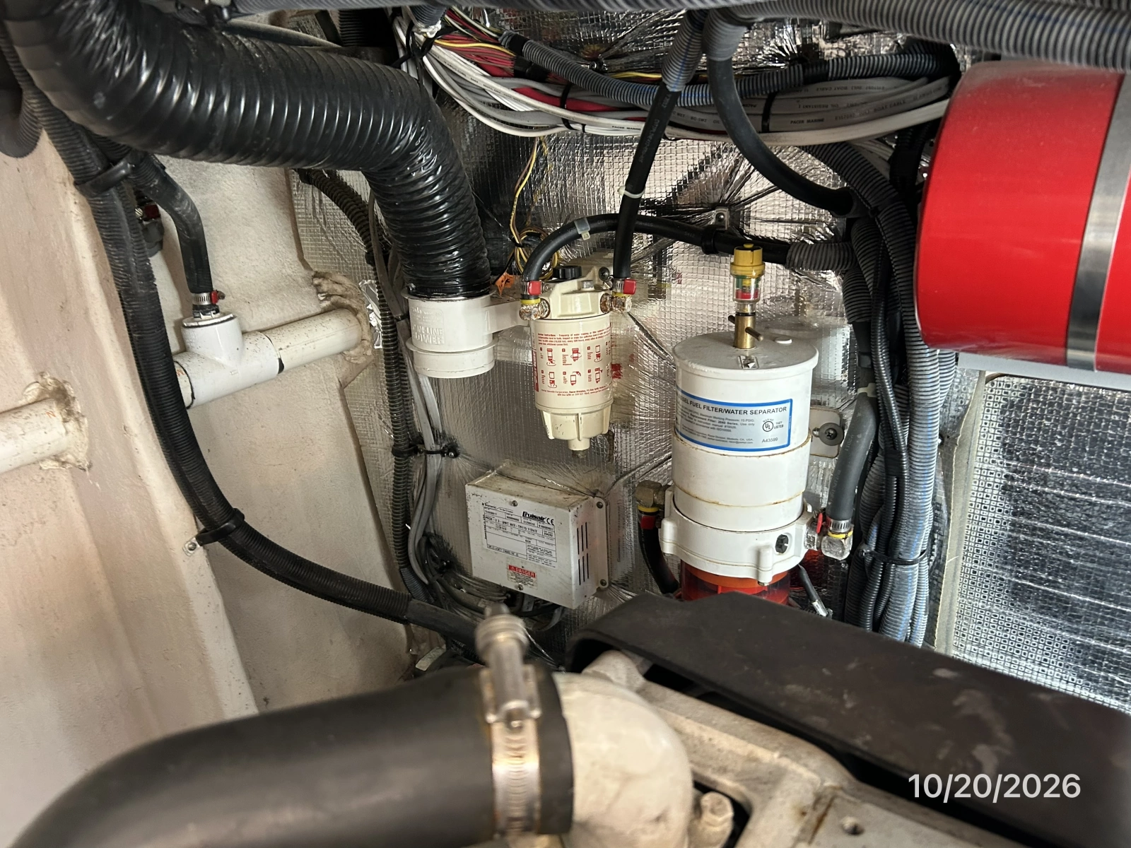 Meridian 441 port Racor fuel filter