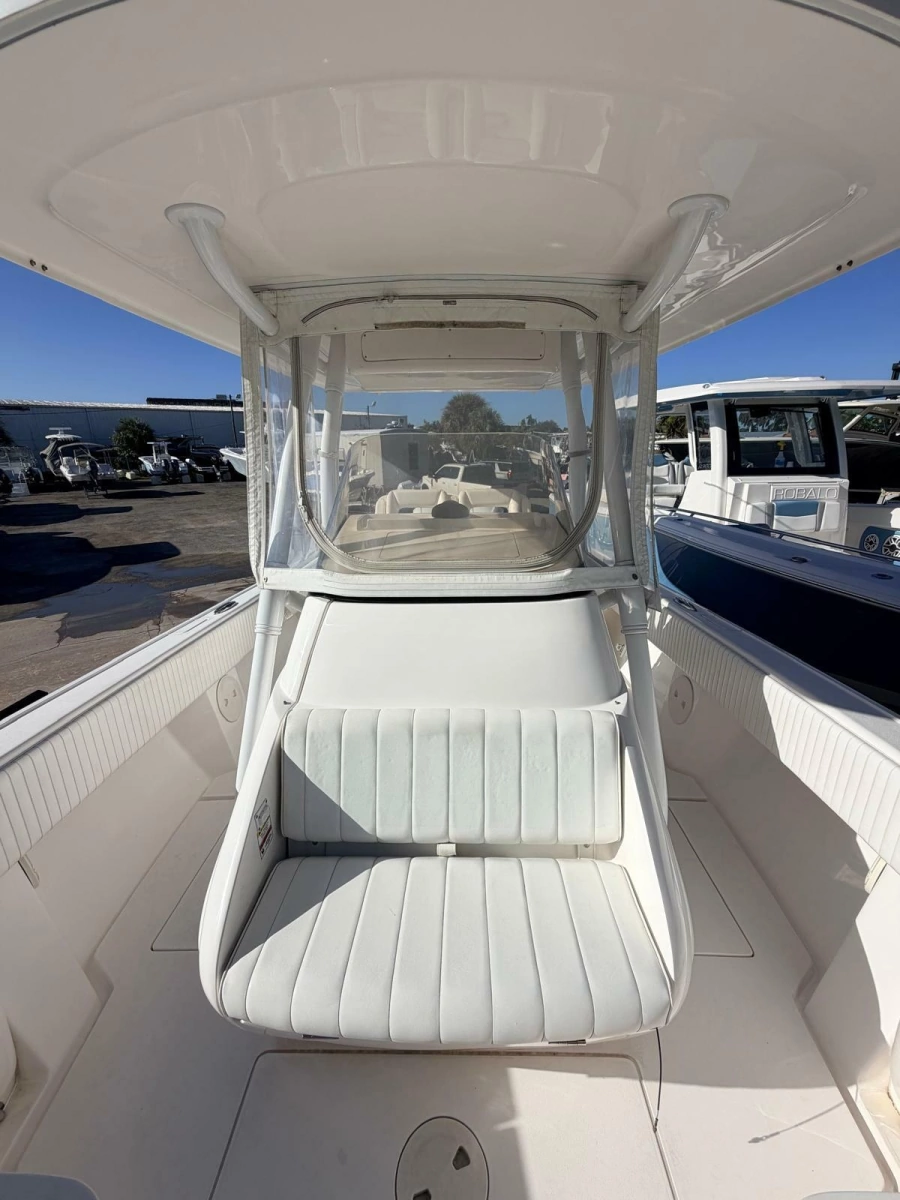 2017 Intrepid 327 Center Console for sale in Pompano Beach FL - bow seating and forward console seat under the hardtop