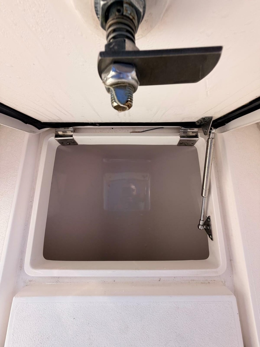 2017 Intrepid 327 Center Console for sale in Pompano Beach FL - open forward deck locker with anchor hardware