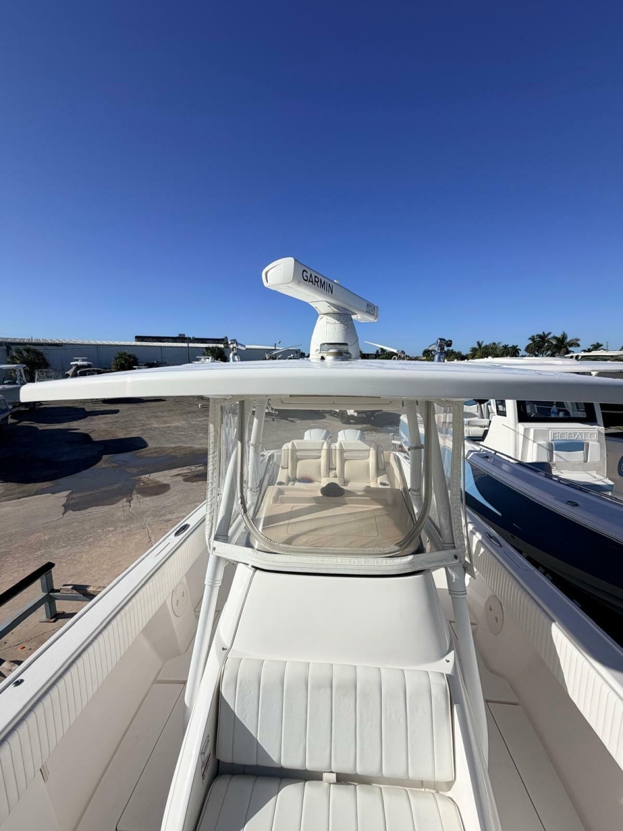 2017 Intrepid 327 Center Console for sale in Pompano Beach FL - forward seating, console and radar under the hardtop