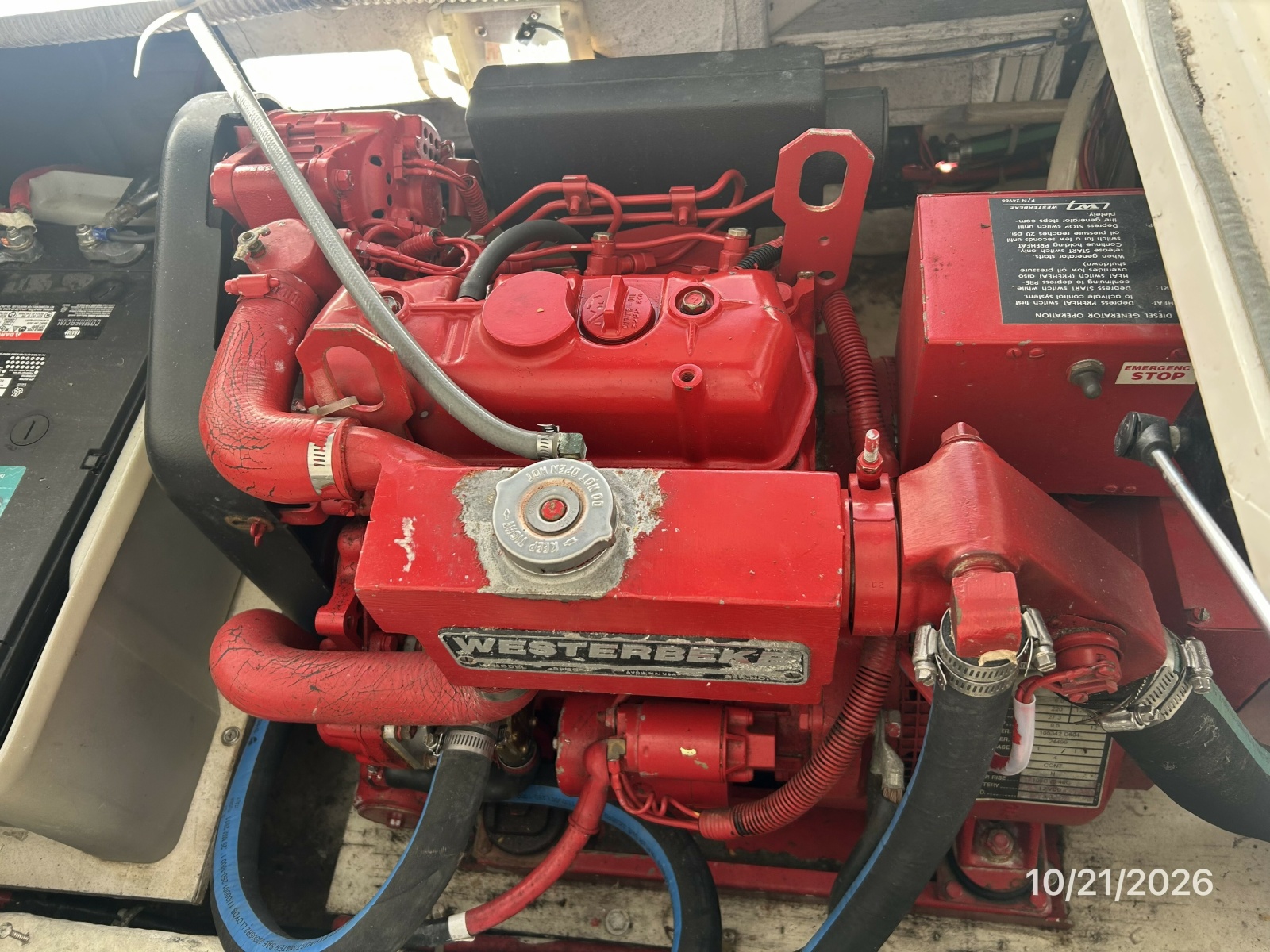 Bayliner 3988 generator
