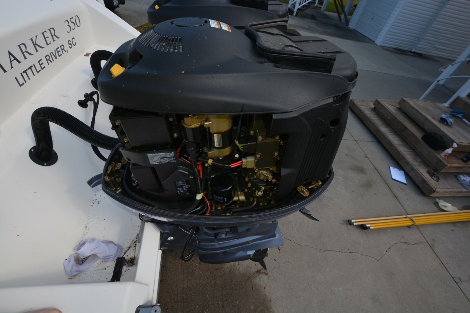 2017 Cobia 261CC — Marker 350