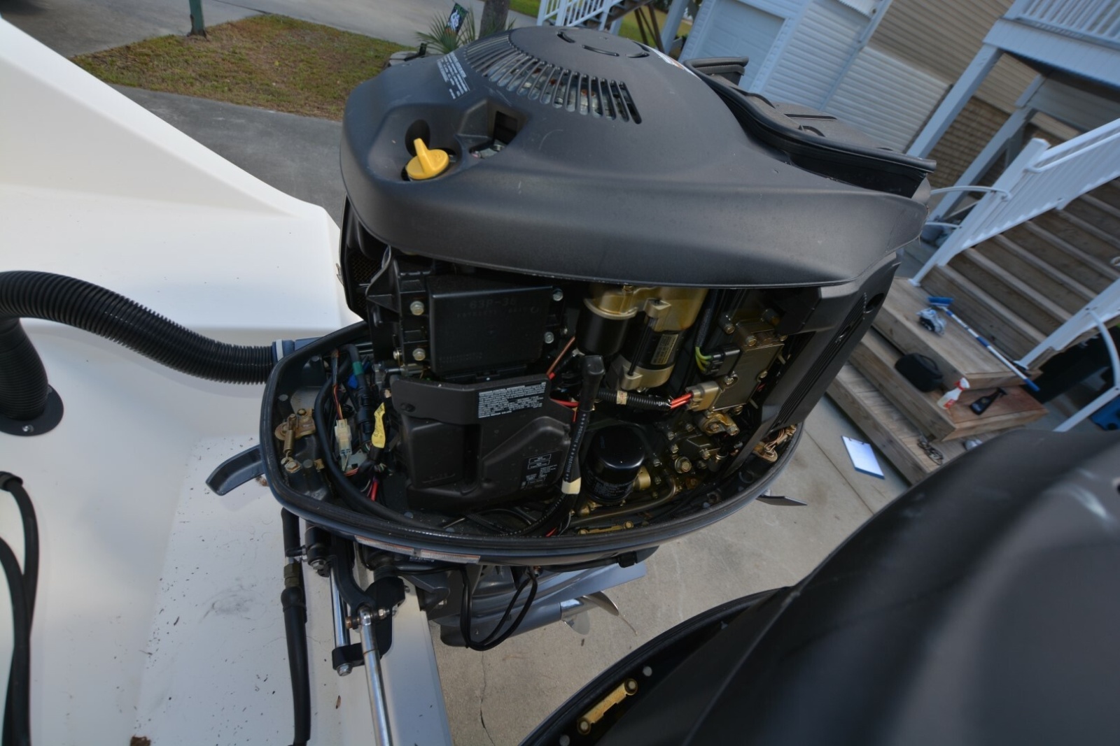 2017 Cobia 261CC — Marker 350