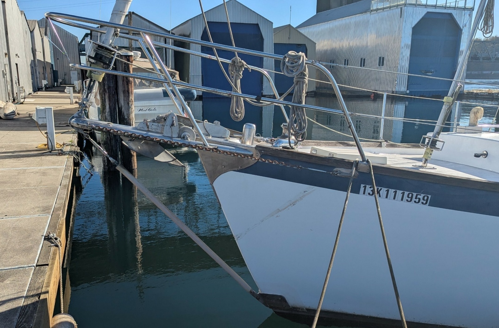 1998 Custom 42' Pilothouse Sailboat