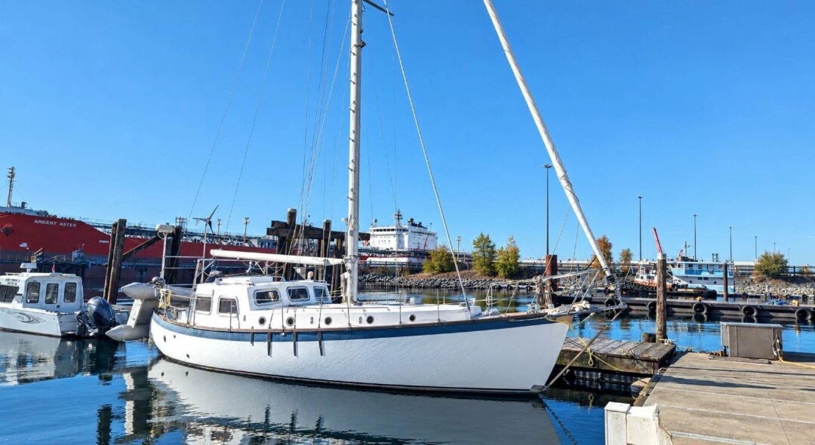 1998 Custom 42' Pilothouse Sailboat