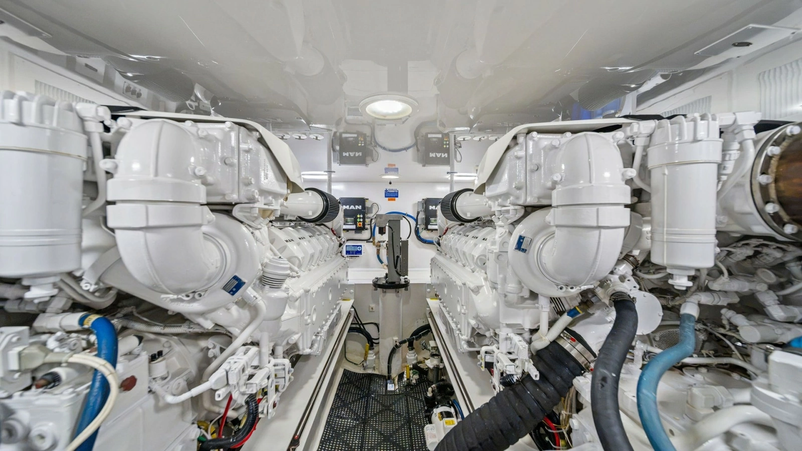 Engine Room with Twin Engines