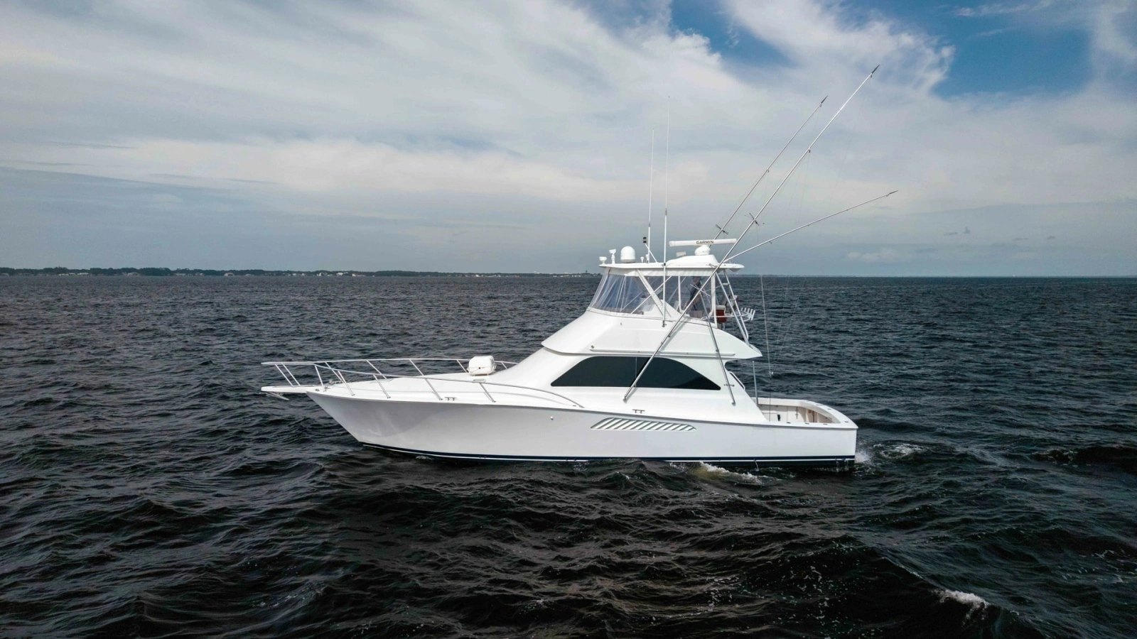 Side Profile of Viking 45 Convertible