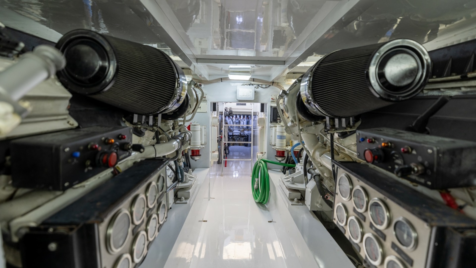 Engine Room with Twin Engines
