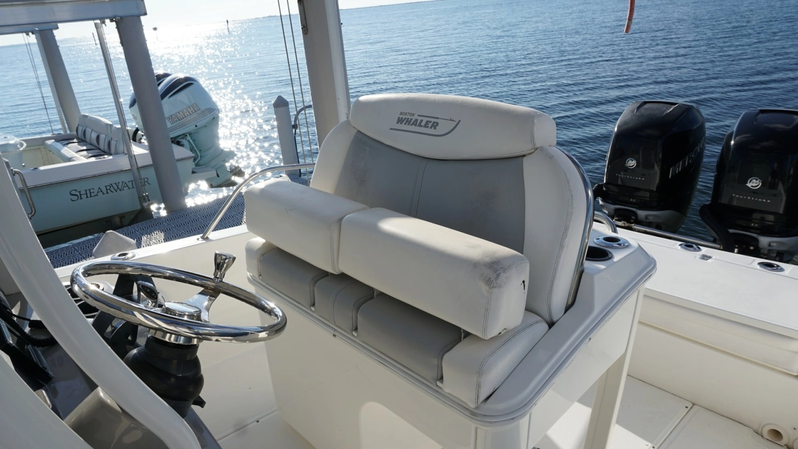 Helm Seating and Console View