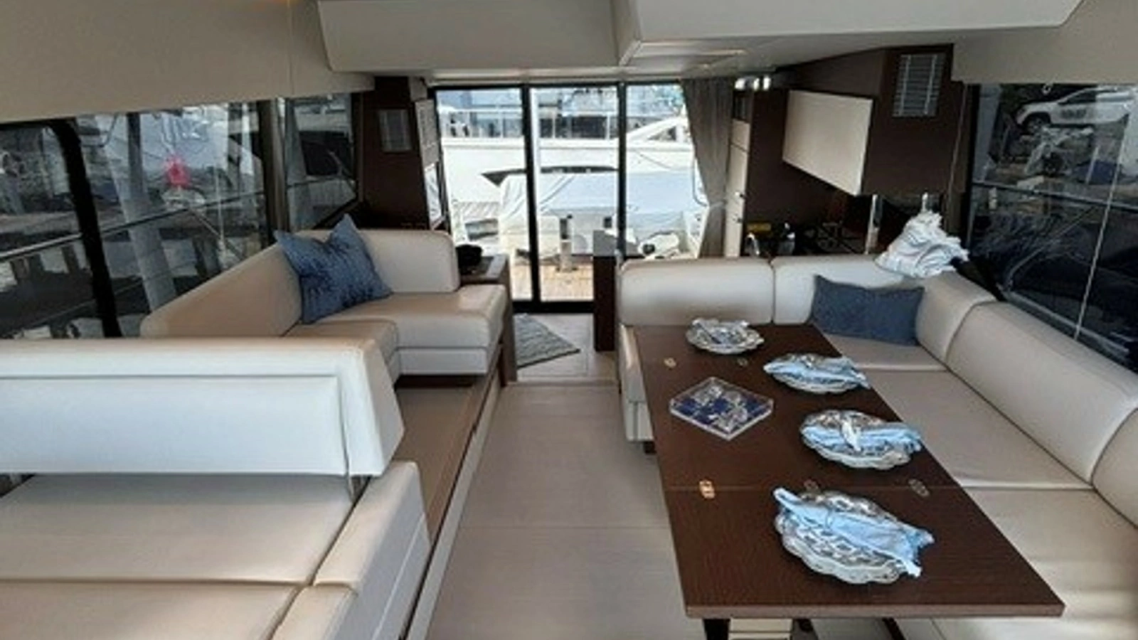 Luxurious Salon with Expansive Views