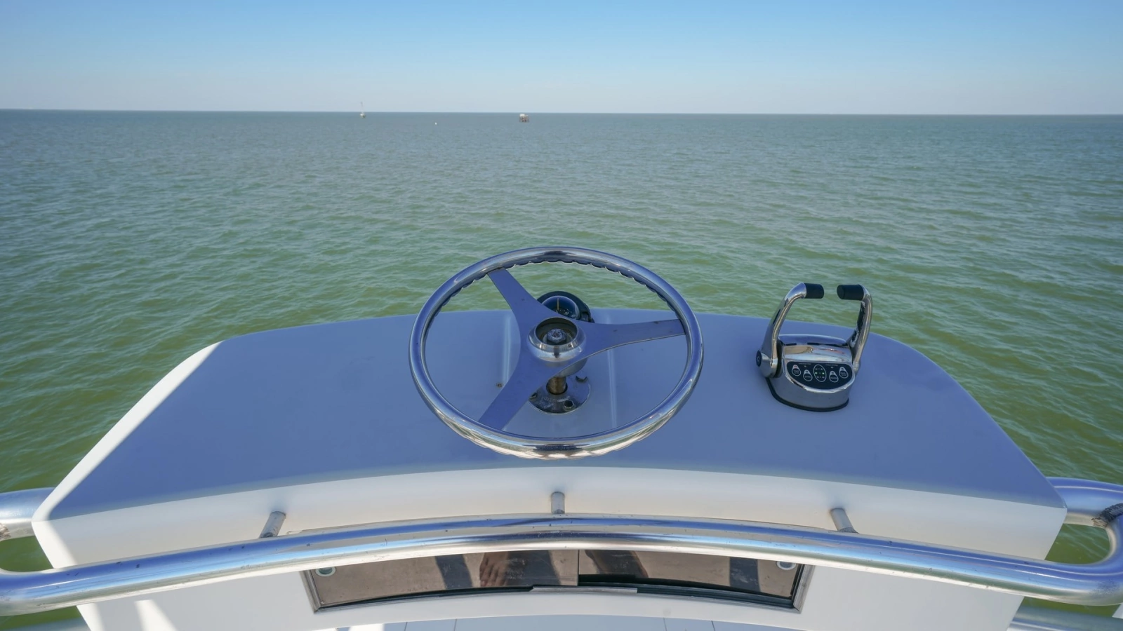 Flybridge Helm Station View