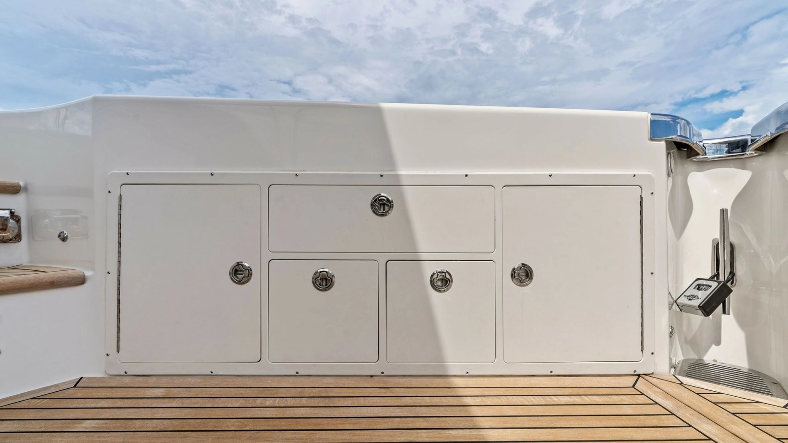 Aft Deck Storage Compartment