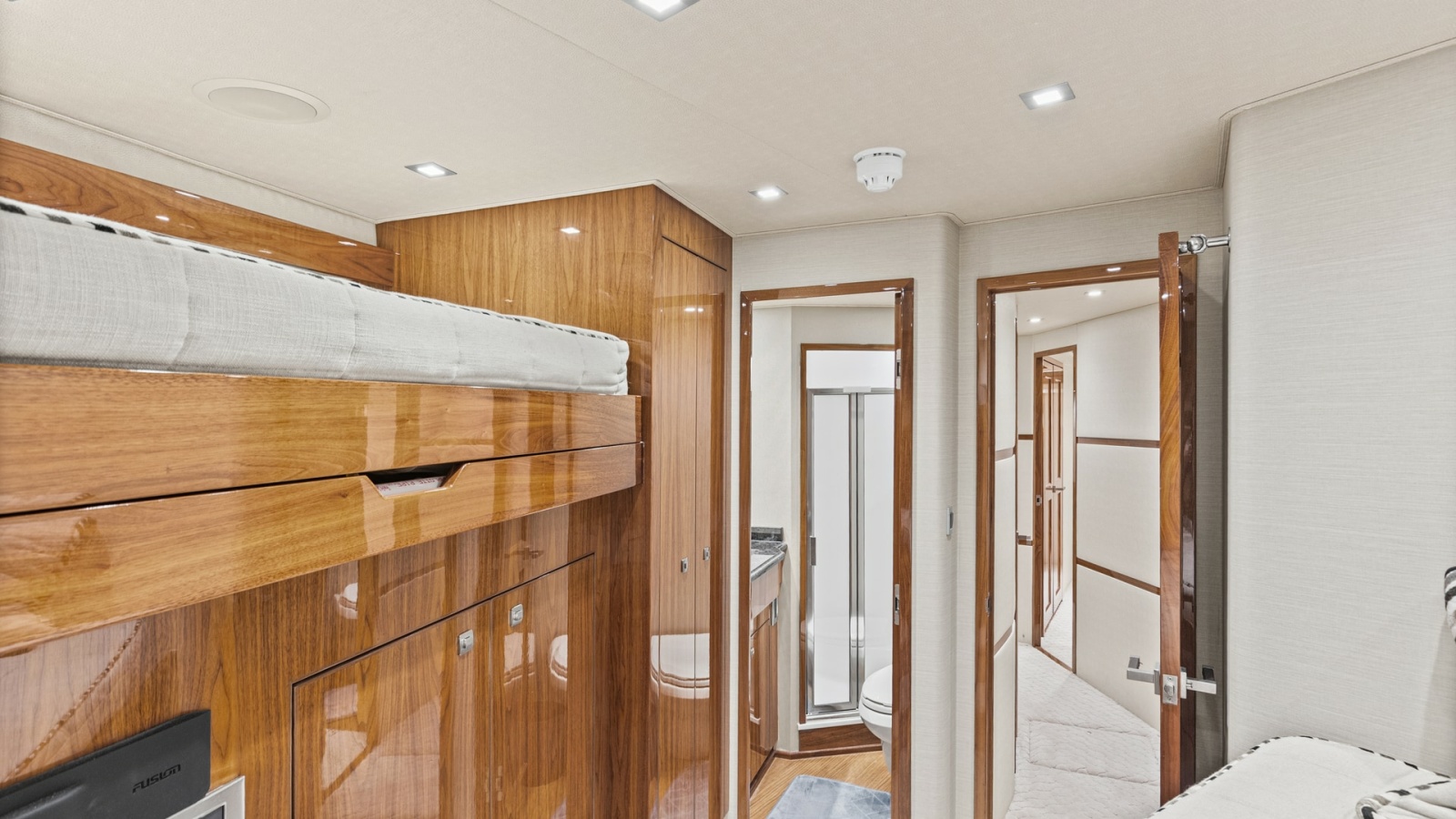 2017 72 Viking Enclosed Bridge Share-E Forward Stateroom and Head (2)