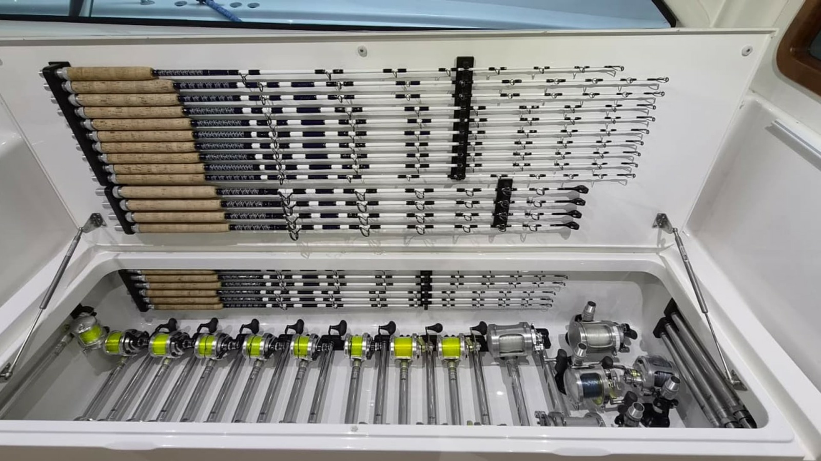 Fishing Rod Storage Compartment