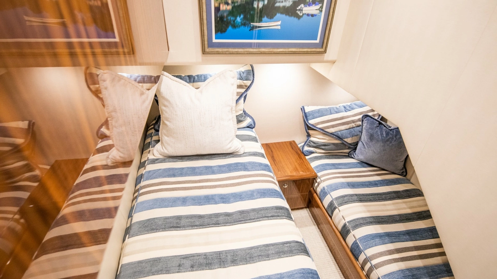 Twin Guest Stateroom with Portlight