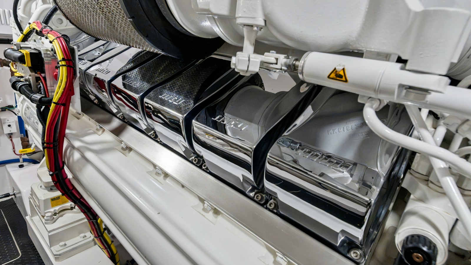 Engine Room with MTU Engines