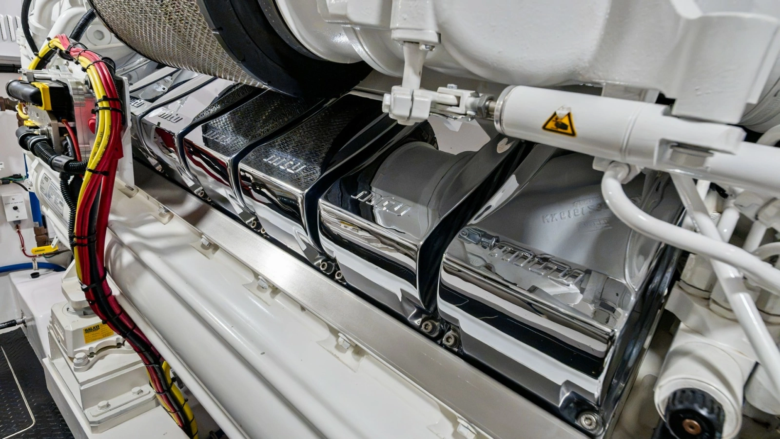 Engine Room with MTU Engines
