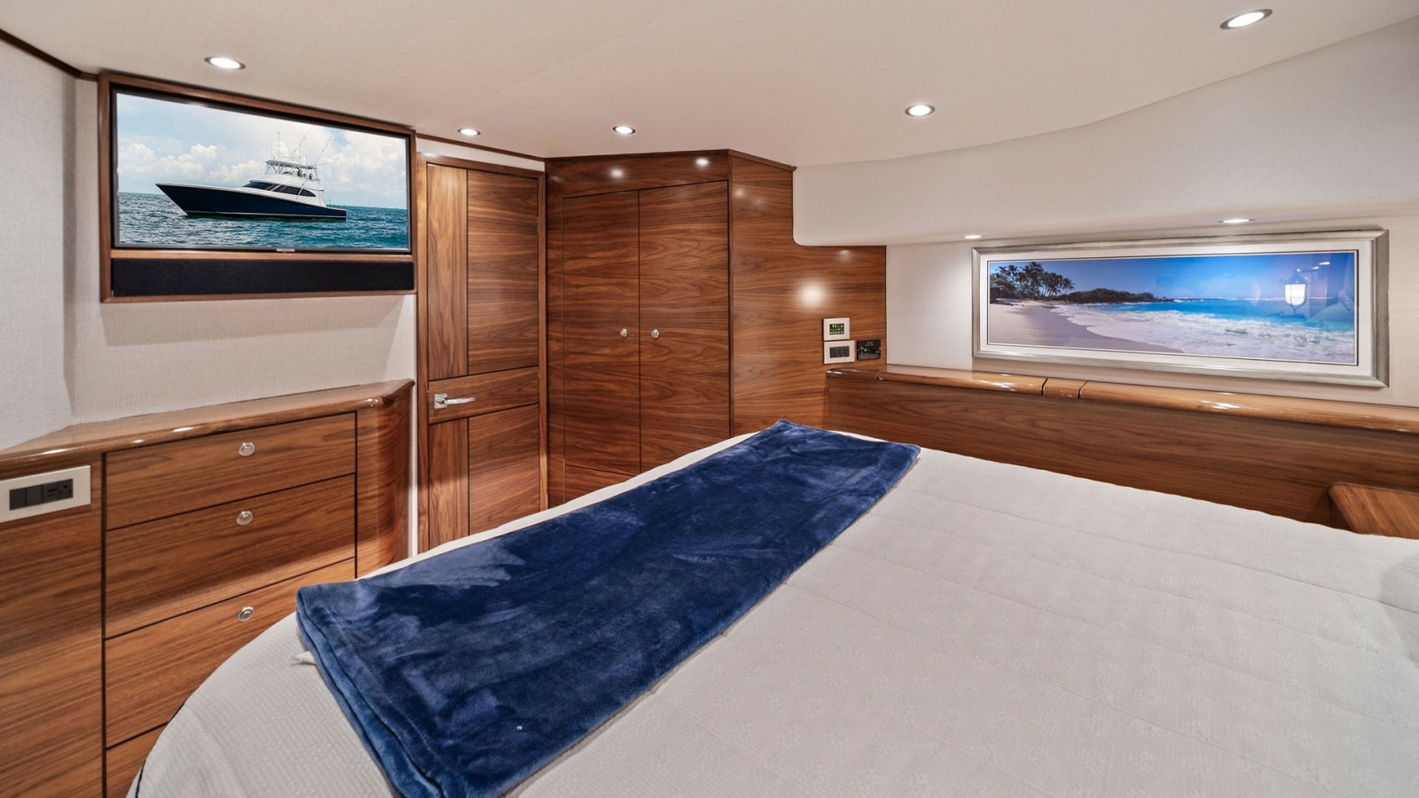 Luxurious Master Stateroom Interior