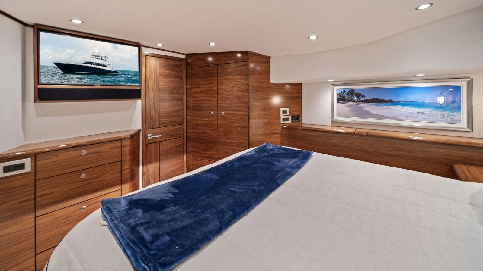 Luxurious Master Stateroom Interior