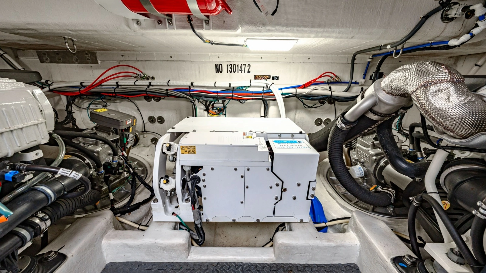 Engine Room with Generator Setup