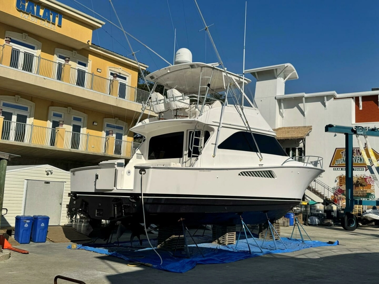 2006 45 Viking Convertible- Fresh Bottom Job
