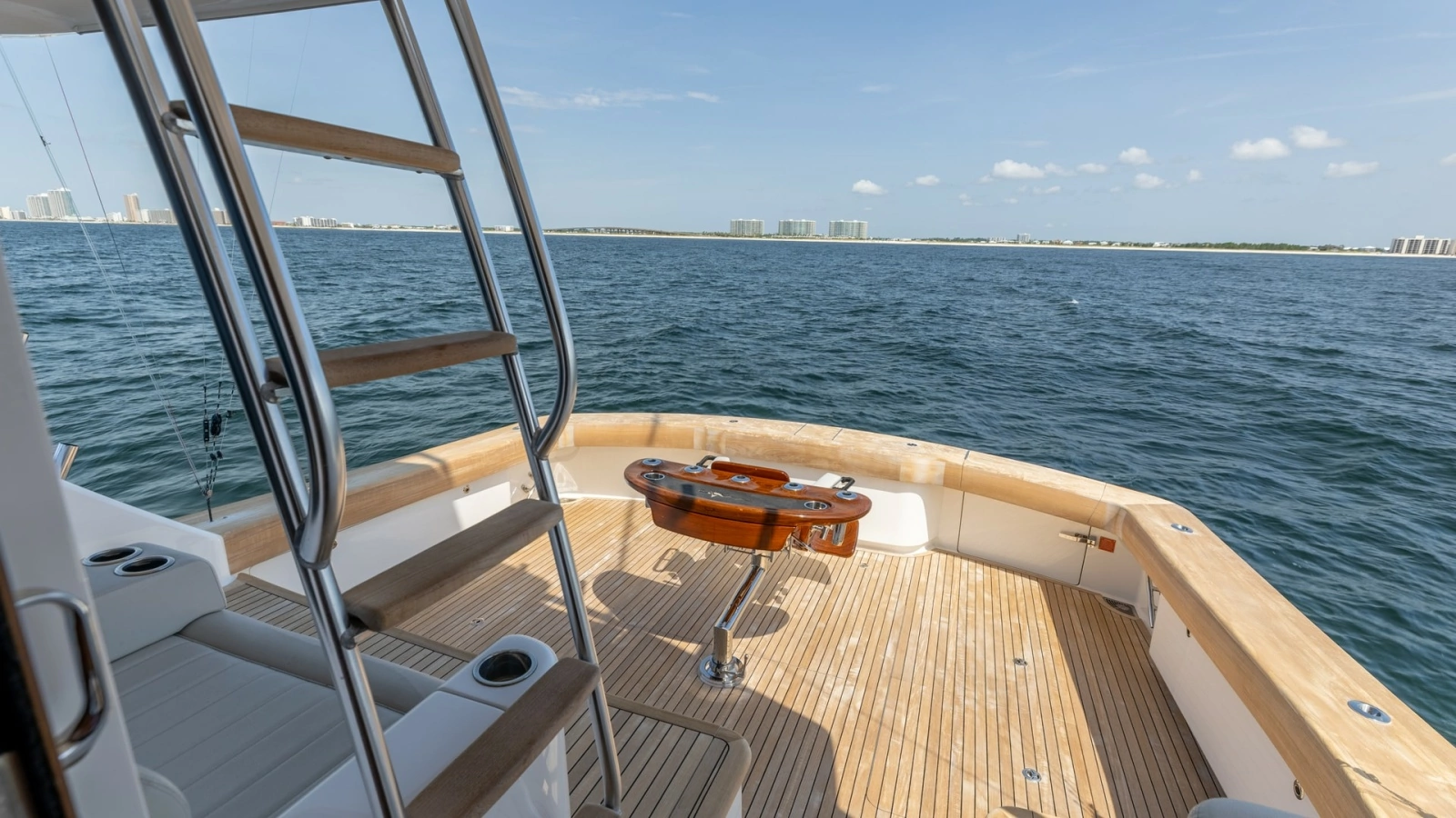Spacious Aft Deck with Ladder Access