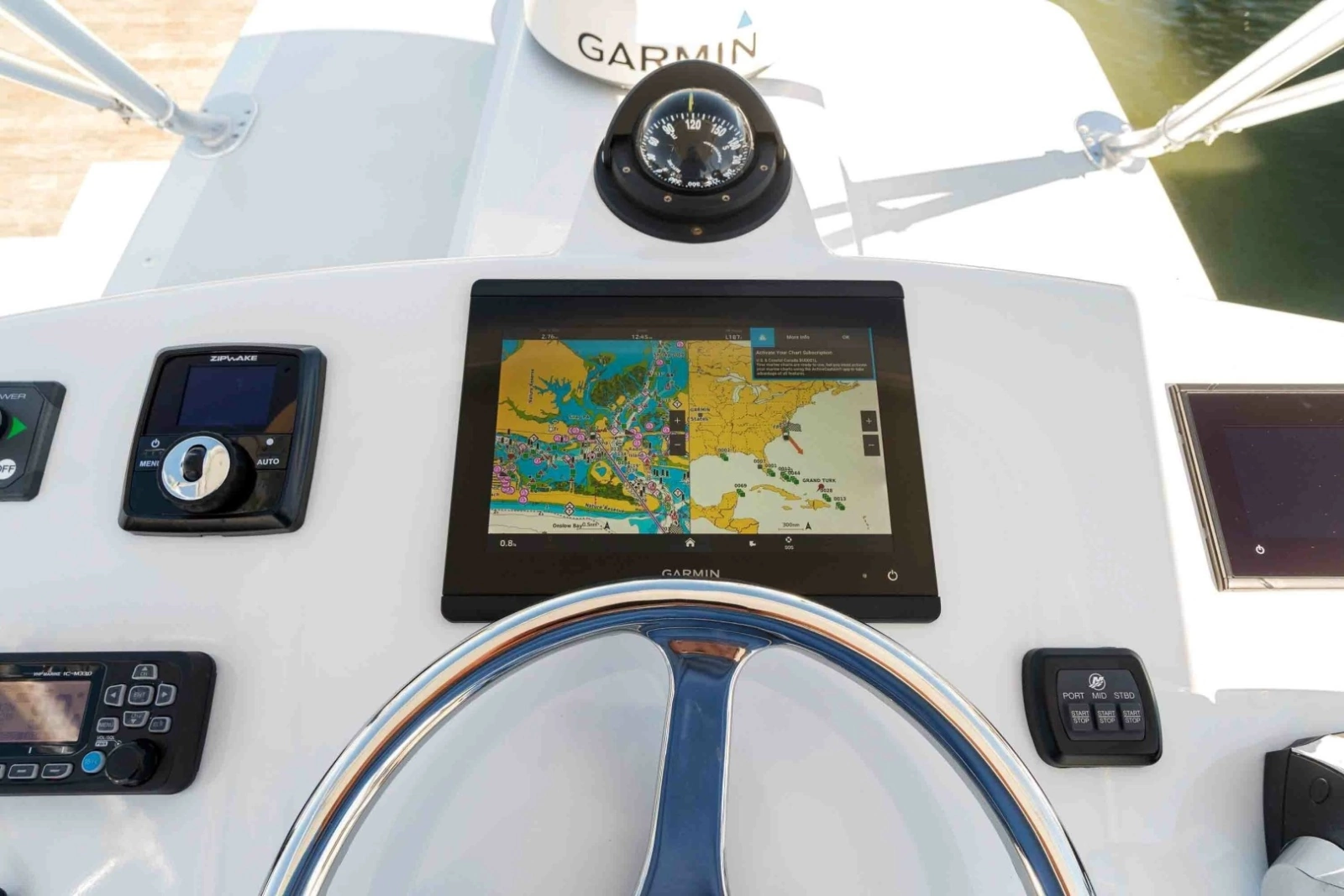 Custom Carolina 41 FLYING  LOW - Tower Helm