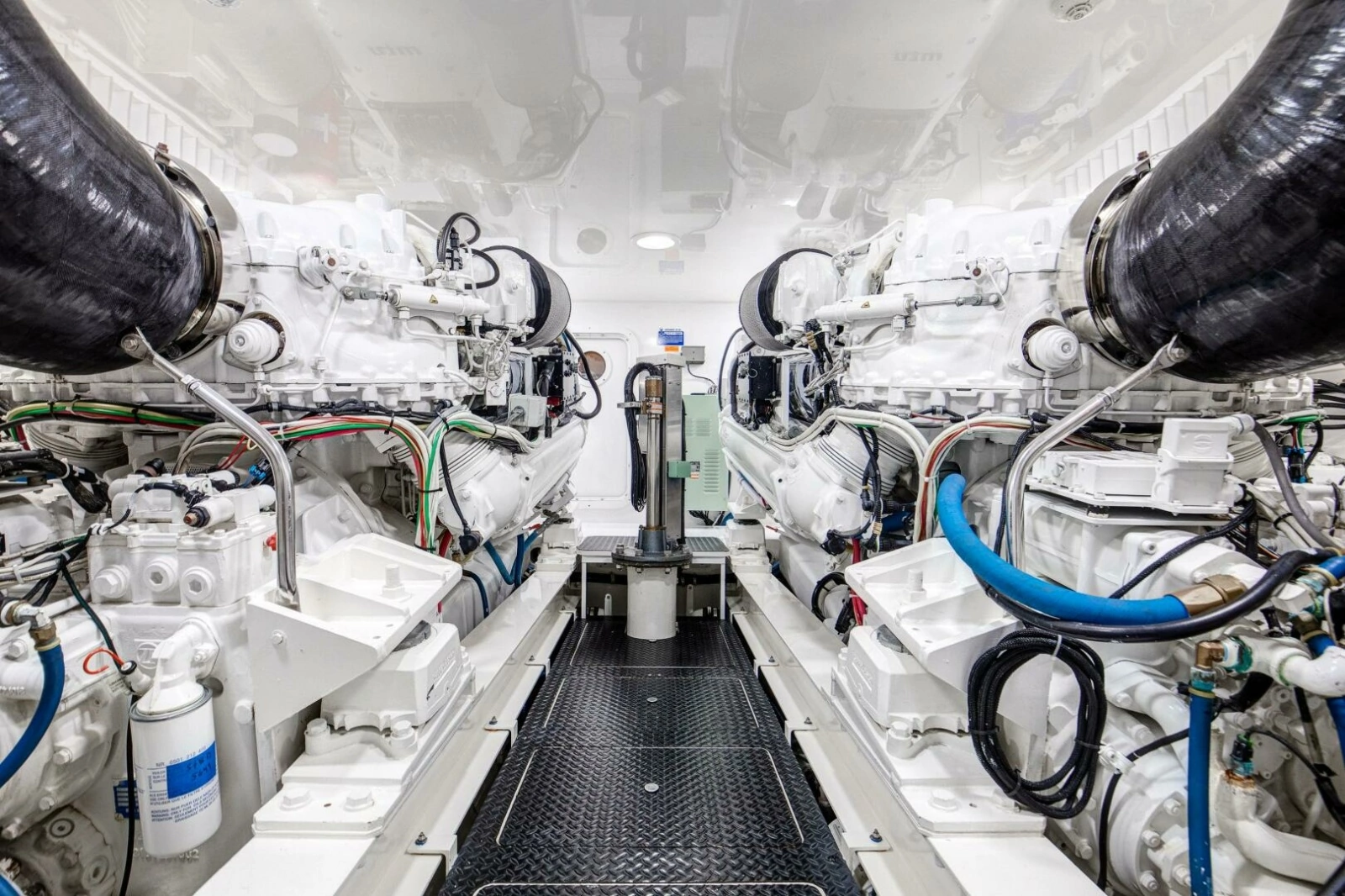 Viking 70 Convertible - Engine Room