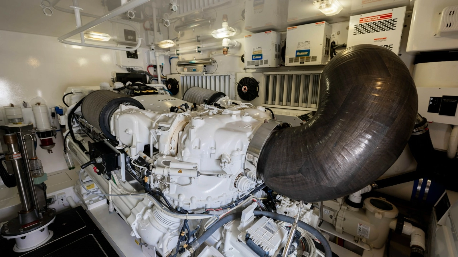 2015 Viking 76 Enclosed Bridge- CHULA- Engine Room