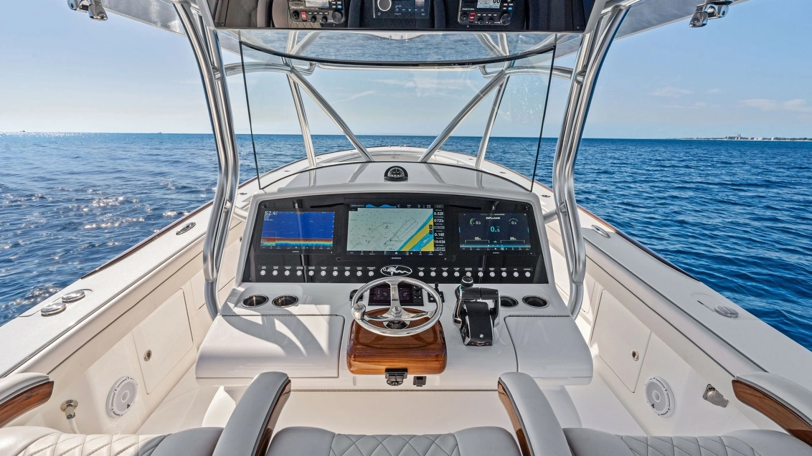 Helm Station with Advanced Electronics