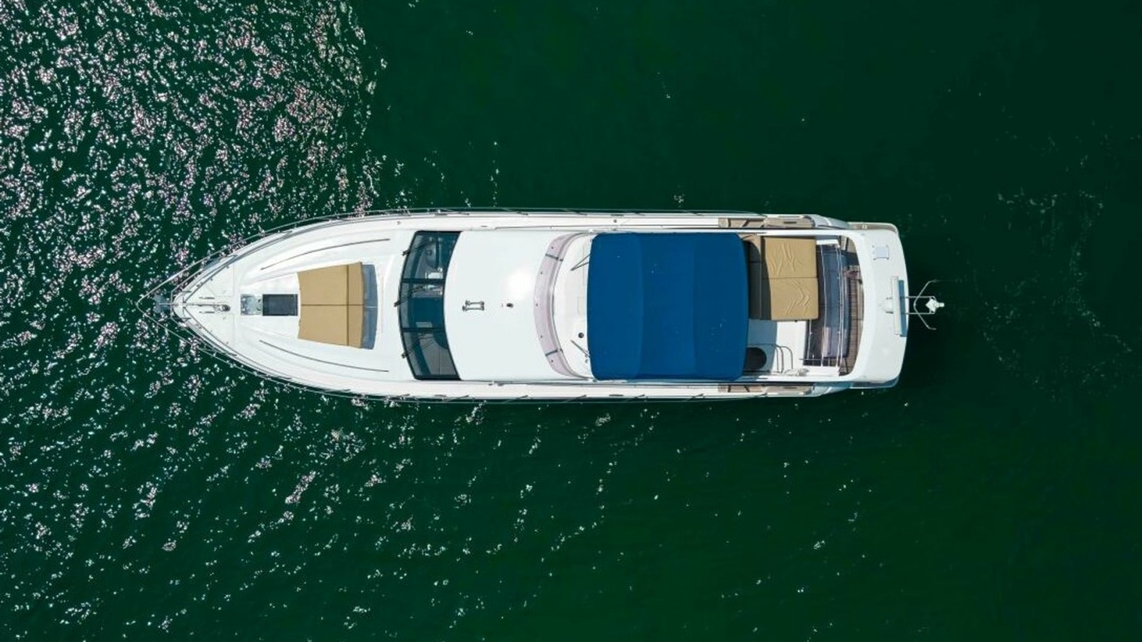 2011 Princess 64 'Harbor Story' - Aerial