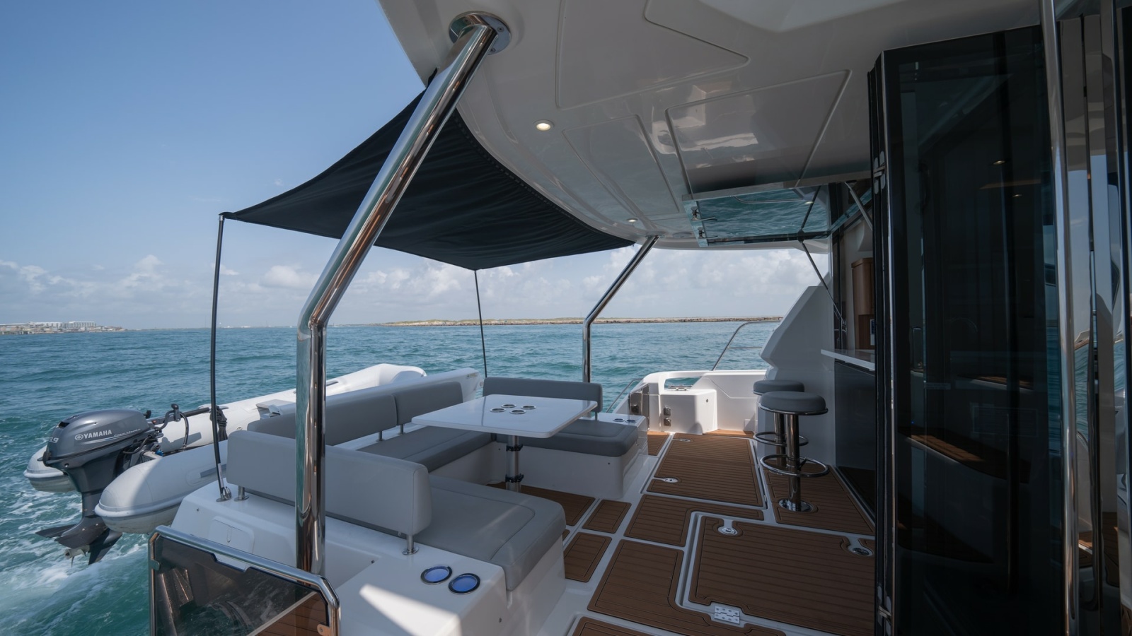 Aft Deck with Seating Area