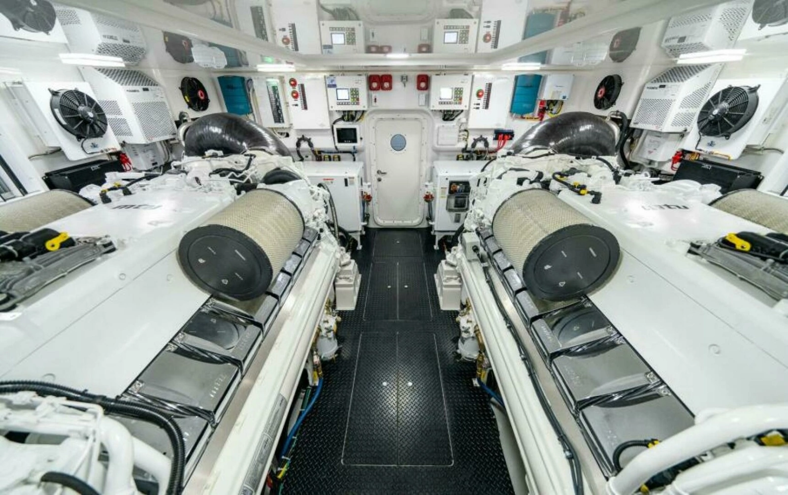 Viking 82 Convertible - Engine Room