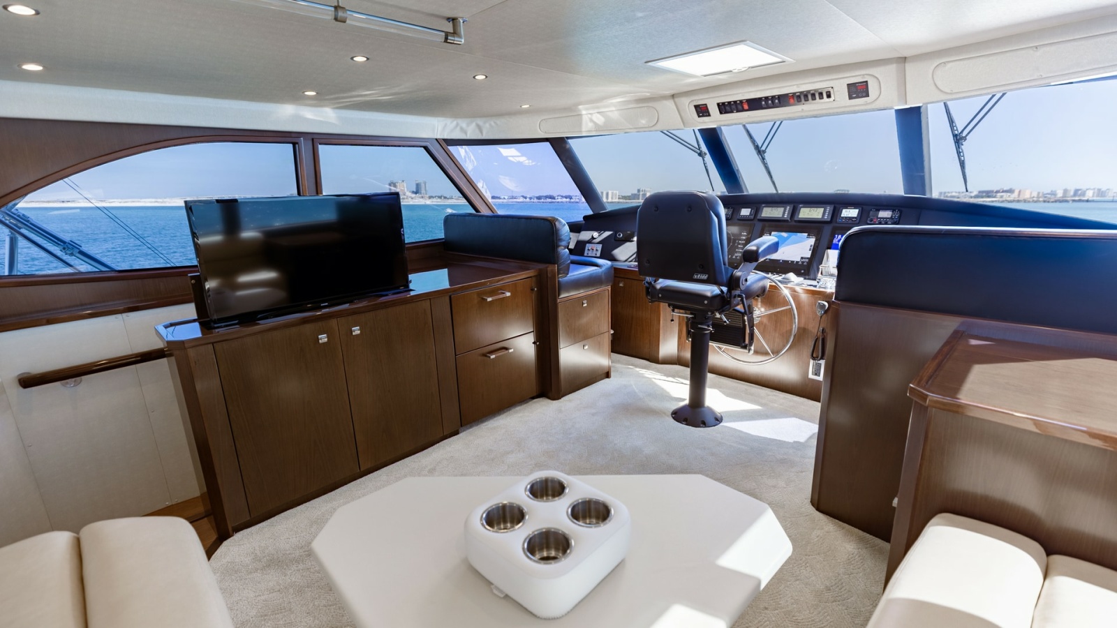 2015 Viking 76 Enclosed Bridge- CHULA- Enclosed Bridge