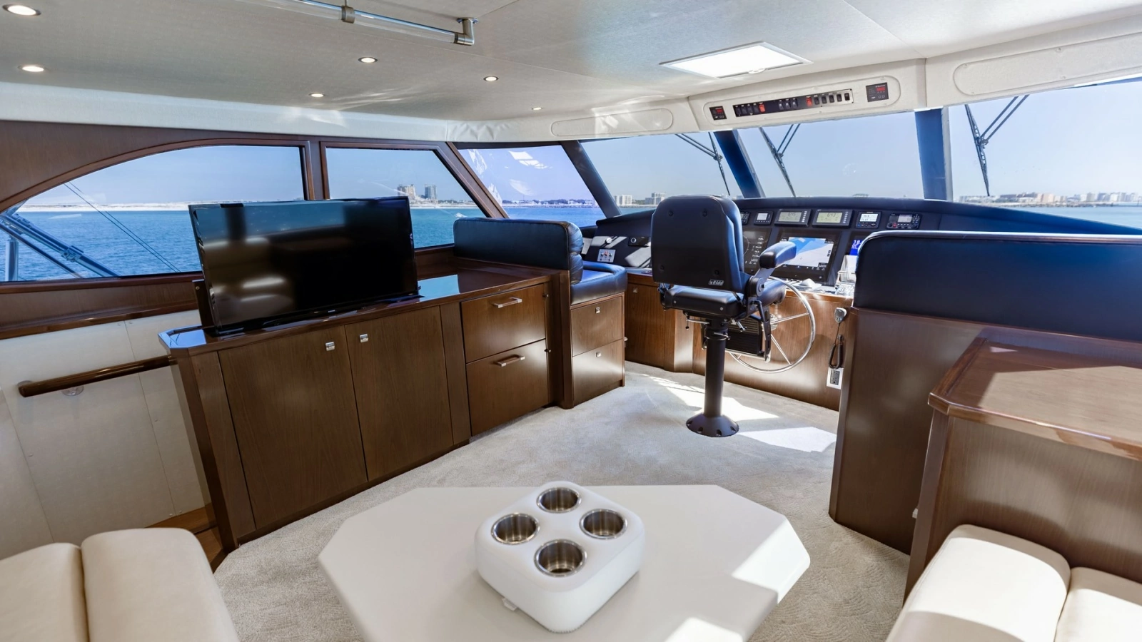 2015 Viking 76 Enclosed Bridge- CHULA- Enclosed Bridge