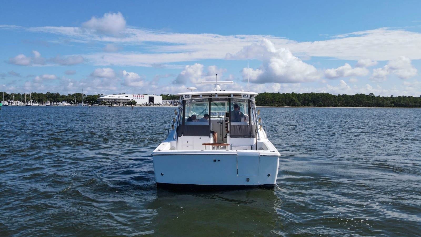 Aft View of Wellcraft 360 Coastal