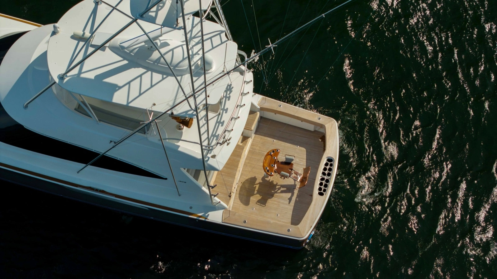 Aerial View of Aft Deck