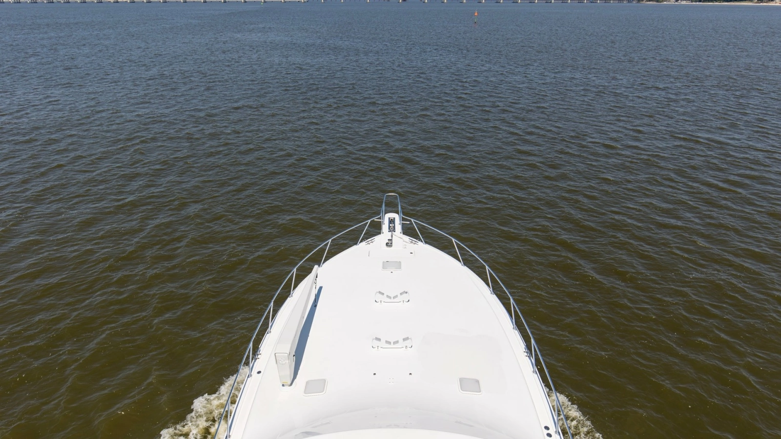 2007 64 Viking Enclosed Bridge Reel Blues Tower View