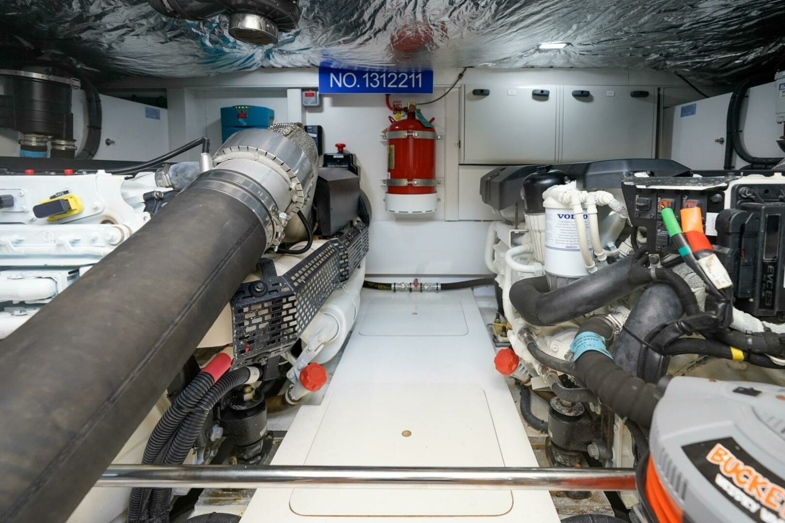2021 Princess F50- MAKING TIME- Engine room