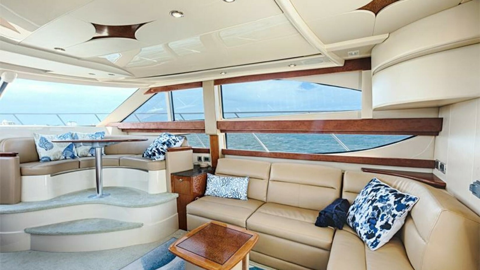 Spacious Salon with Panoramic Windows