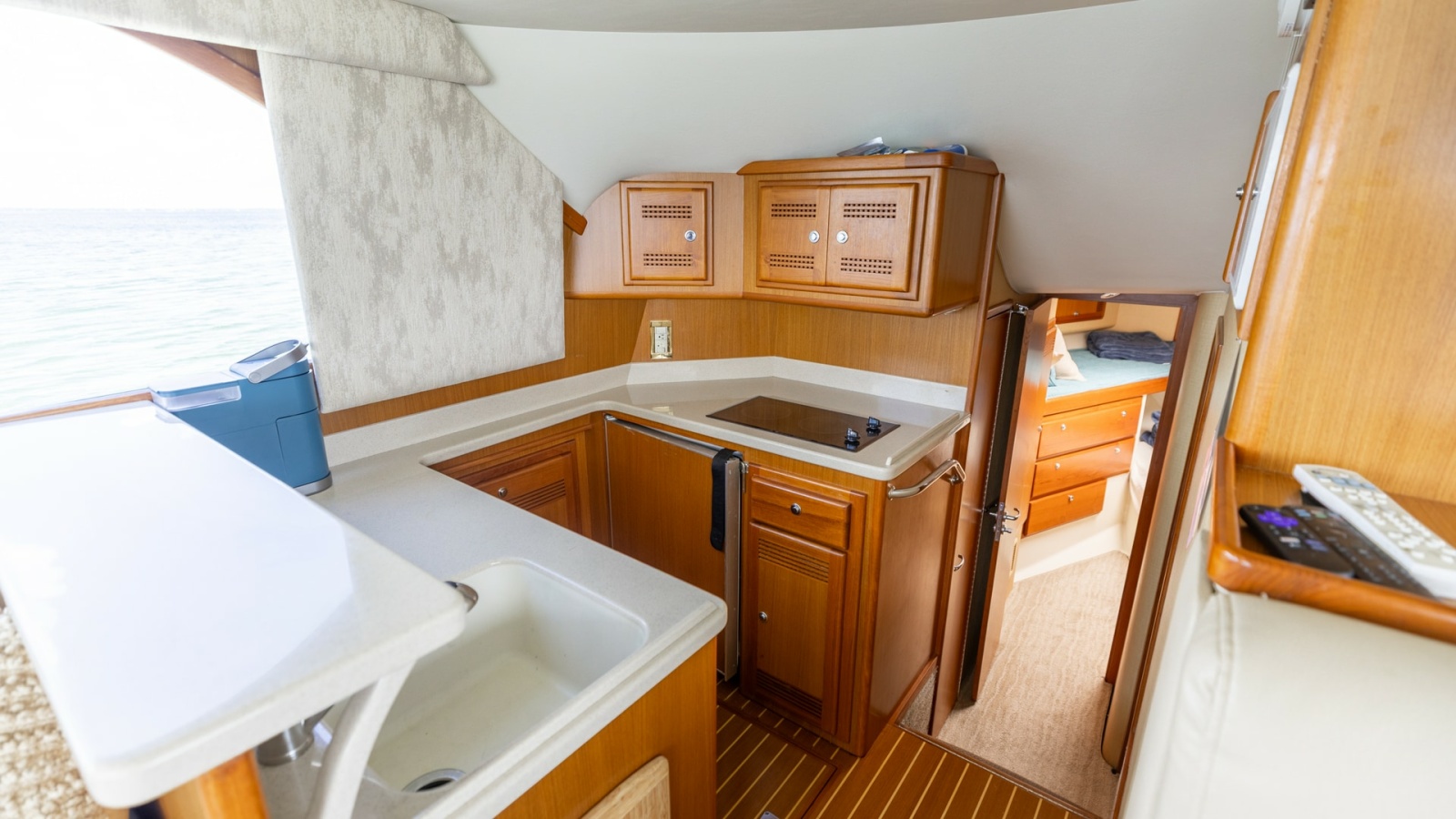 Galley with Modern Amenities